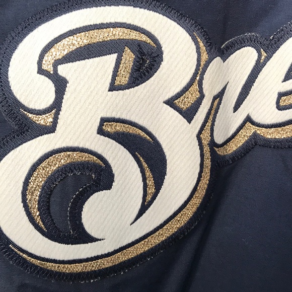 Milwaukee Brewers Jacket Childs Large - Picture 4 of 6